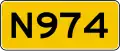 Provinciale weg 974