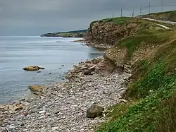 Zuidkust van Port au Port met Route 460 op de achtergrond