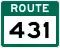 Newfoundland and Labrador Route 431