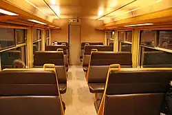 Interieur 2de klasse.