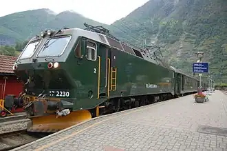 El. 17.2230 op 31 juli 2007 te Flåm aan de Aurlandsfjord