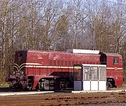 Dieselelektrische NS-locomotief 2225.