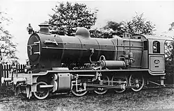 Stoomlocomotief nr. 1303 uit de serie 1301-1304 van de S.S. later NS 4503 (1920)