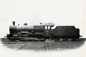 Fabrieksnieuwe stoomlocomotief NS 4601