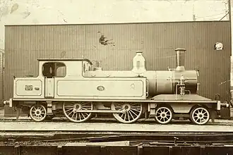 NS 5539 bij Werkspoor te Amsterdam.