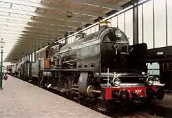 NS-loc 6317 in het Nederlands Spoorwegmuseum te Utrecht.