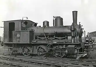 NS 7803 in 1946 in Rotterdam