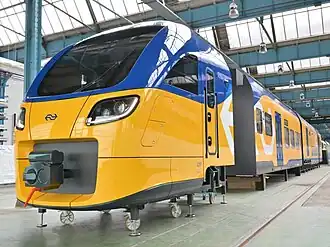 Een mock-up van de DDNG tijdens de perspresentatie in maart 2025