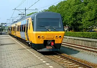 Railhopper op het station