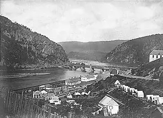 Harpers Ferry, West Virginia 1865.