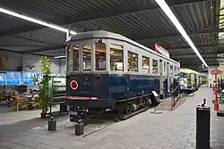 De 'Boedapester' (B412) in het NZH-museum in Haarlem.