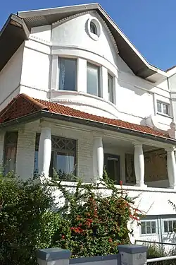 Dubbele villa door Cauchie ontworpen in Duinbergen