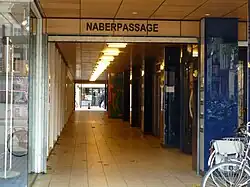 Ingang vanaf Grote Markt