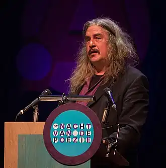 Ilja Leonard Pfeijffer op de Nacht van de Poëzie in 2015