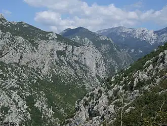 Velika Paklenica-canyon