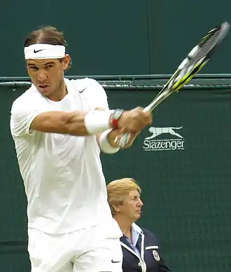 Winnaar in het enkelspel, Rafael Nadal