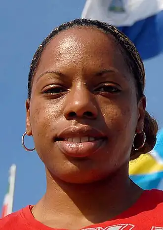 Nadine Faustin-Parker in 2007.