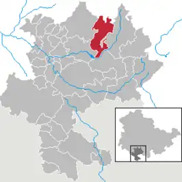 Kaart van Nahetal-Waldau