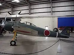 Ki-43-IIb in het Pima Air Museum