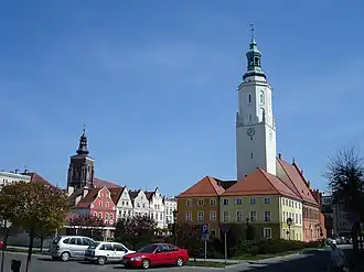 marktplein en stadhuis