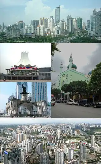 Een collage van Nanning
