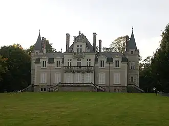 château Tertre op de campus van de universiteit
