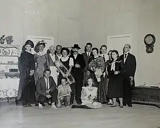 Cast van I Remember Mama (foto gemaakt op 20 maart 1953)