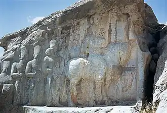 Shapur's Parade bij Naqsh-e Rajab