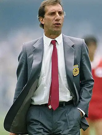 Bilardo als bondscoach van Argentinië, 1986