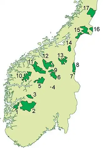 Nationaal park Børgefjell