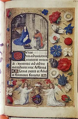 De geboorte van Christus, fol. 133r