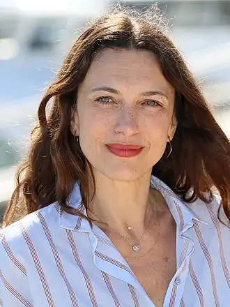 Natacha Lindinger op het Fiction TV de La Rochelle Festival in 2018