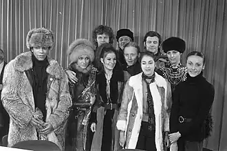 Robert Kaesen, achterste rij midden (1971)