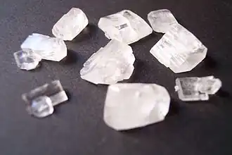 Kristallen van natriumcitraat