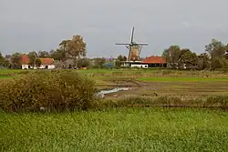 Molen de Paauw in restauratie, najaar 2017