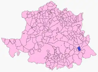 Kaart van Navezuelas