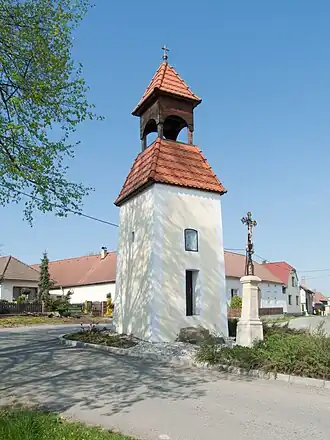 Kerktoren in Nebřehovice