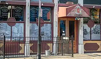 Ned Peppers Bar een dag na de aanslag