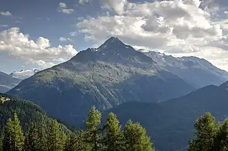 De Nederkogel vanuit Sölden