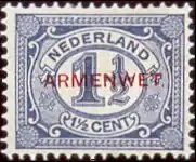 Nederland, Armenwetzegel uit 1913