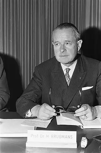 Hendrik Brugmans in 1967