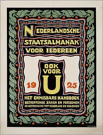 Nederlandsche Staatsalmanak voor iedereen, 1925