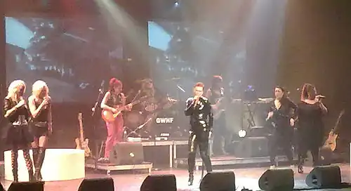 Neel met Girls Wanna Have Fun, Rijswijk, 2010