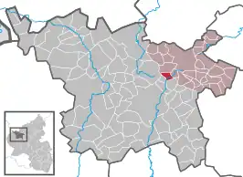 Kaart van Neichen (Rijnland-Palts)