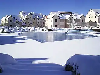 Wintertijd in Ifrane