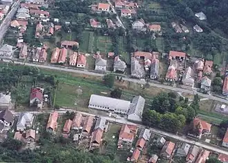 Luchtfoto van Nekézseny