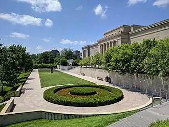 Binnenplaats van Nelson-Atkins Museum of Art