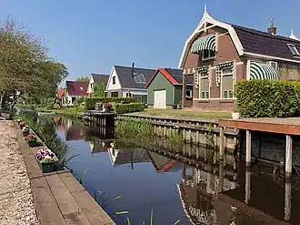 De Middenvaart in Echten