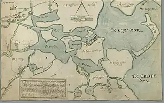 De Kagerplassen in 1617
