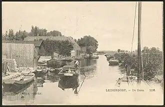 Bij Leiderdorp rond 1900